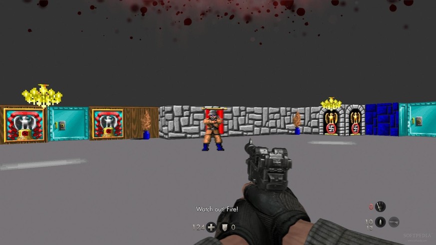 Wer an den richtigen Stellen ein Nickerchen hält, wacht im Original-«Wolfenstein 3D» wieder auf.