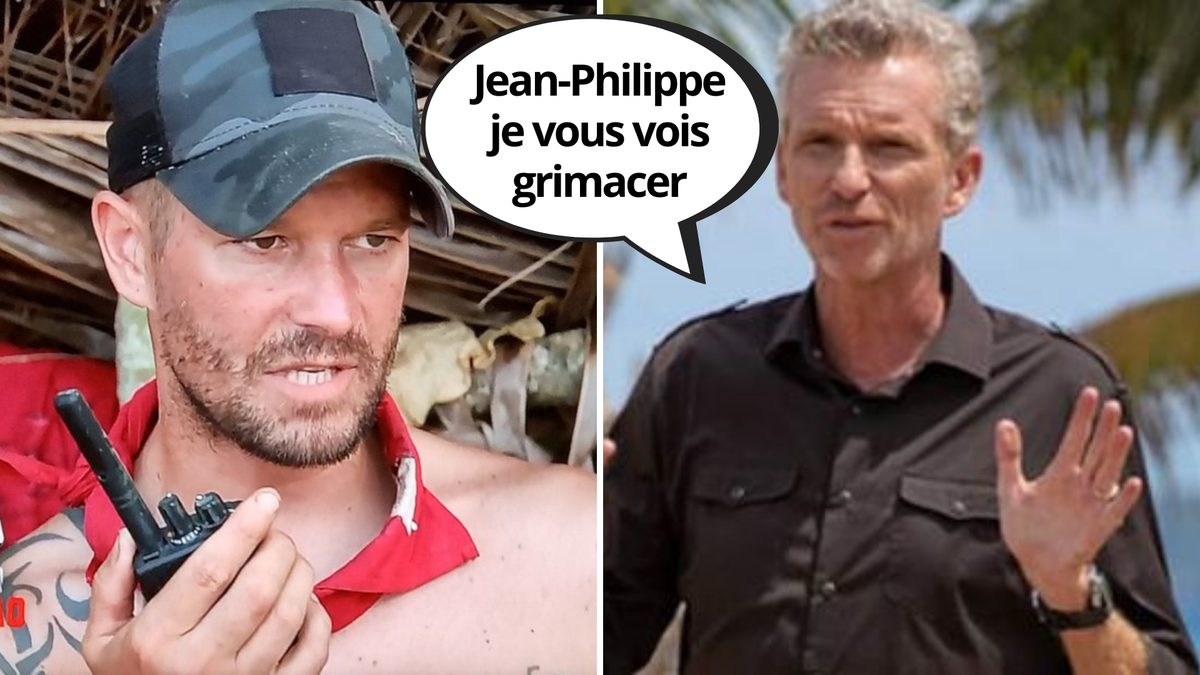 Jean-Philippe a dû être emmené à l'infirmerie à cause de ses pieds gonflés.