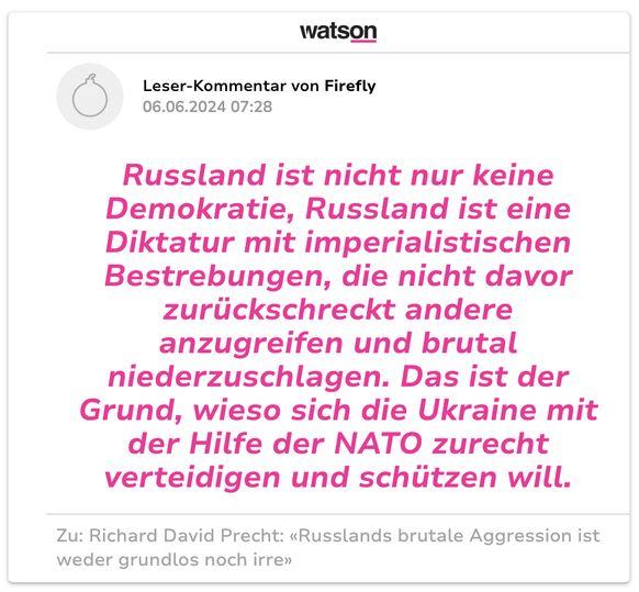 User-Kommentar