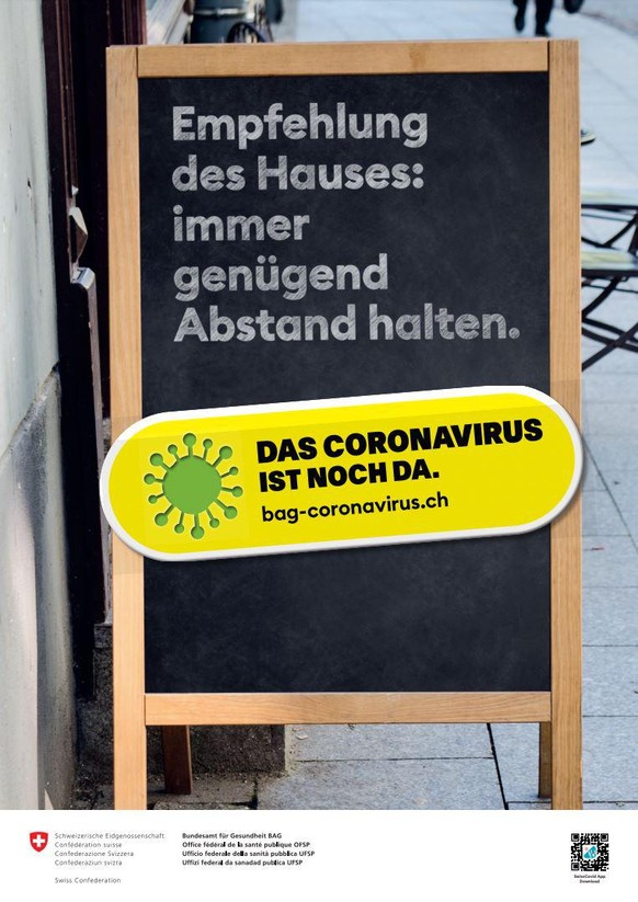 Die neue Plakat-Kampagne des BAG.