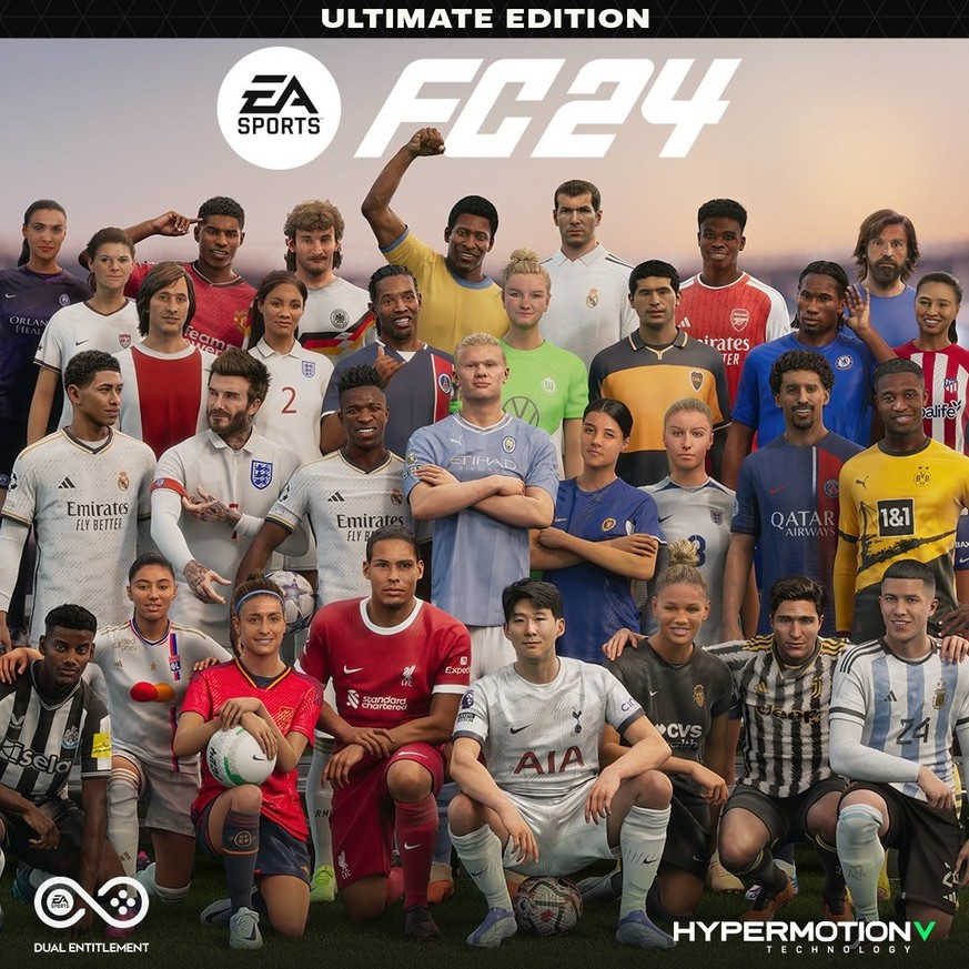 Cover für FIFA-Nachfolger Game EA FC24