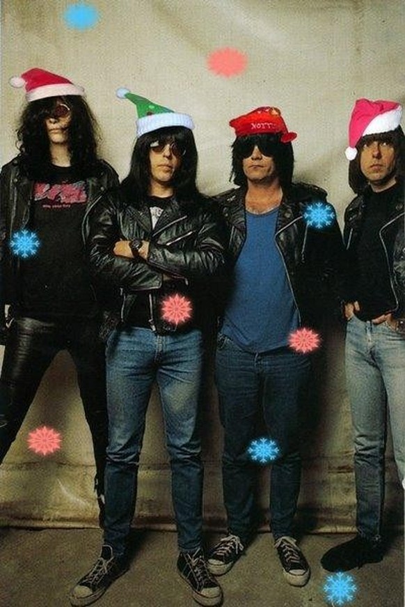 ramones merry christmas I don&#039;t wanna fight tonight 1989 musik weihnachten punk rock