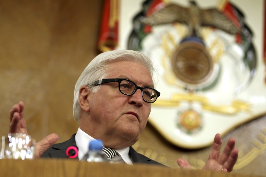 Frank Steinmeier in Jordanien.