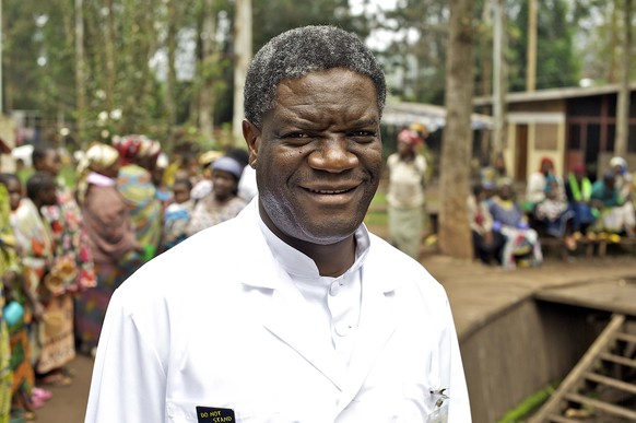 Der kongolesische Arzt Mukwege behandelte tausende Opfer sexueller Gewalt.
