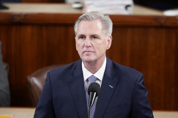 Former House Speaker Kevin McCarthy, R-Calif., nominates Rep. Jim Jordan, R-Ohio, as speaker as Republicans seek to elect Jordan, a key ally of Donald Trump, as the next speaker of the House of Representatives.  ..