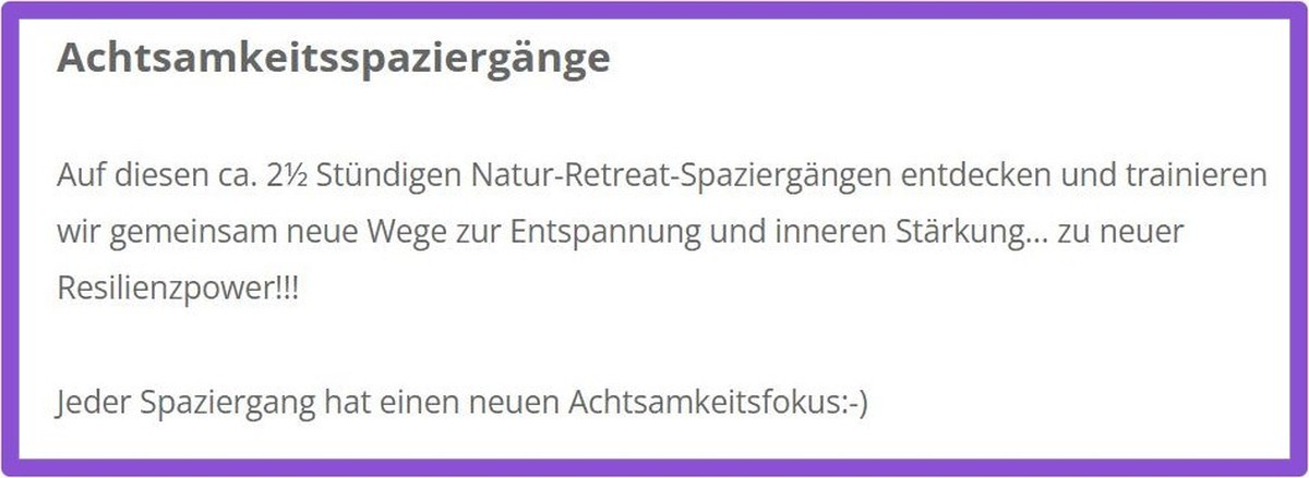 Das schreibt ein Life-Coach auf seiner Website