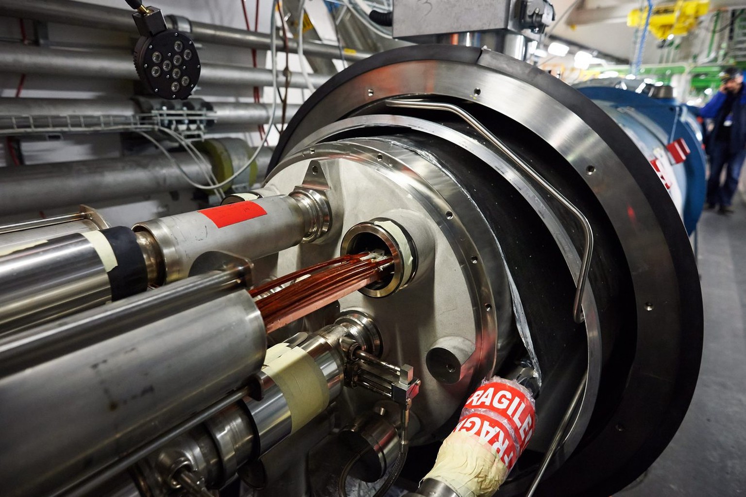Teilchenbeschleuniger: Der Large Hadron Collider am Cern.