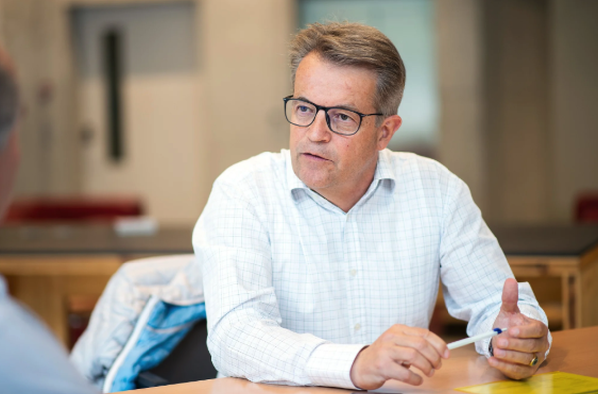 Gaudenz Bavier, bis im Sommer 2025 Präsident des Bündner Skiverbandes, fotografiert am 8.5.2019.