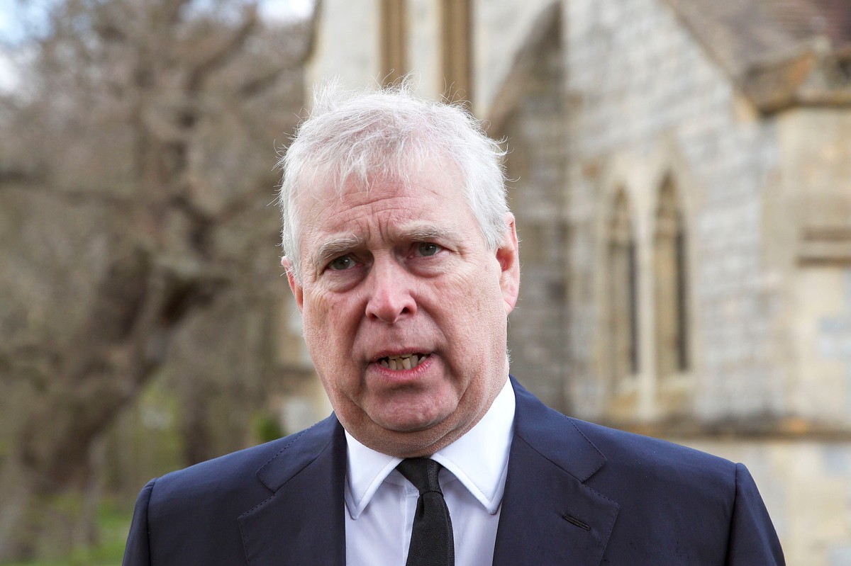 FILE - Andrew Mountbatten-Windsor speaks during a television interview at the Royal Chapel of All Saints at Royal Lodge in Windsor, April 11, 2021. (Steve Parsons/Pool Photo via AP, File)
Britain-Roya ...