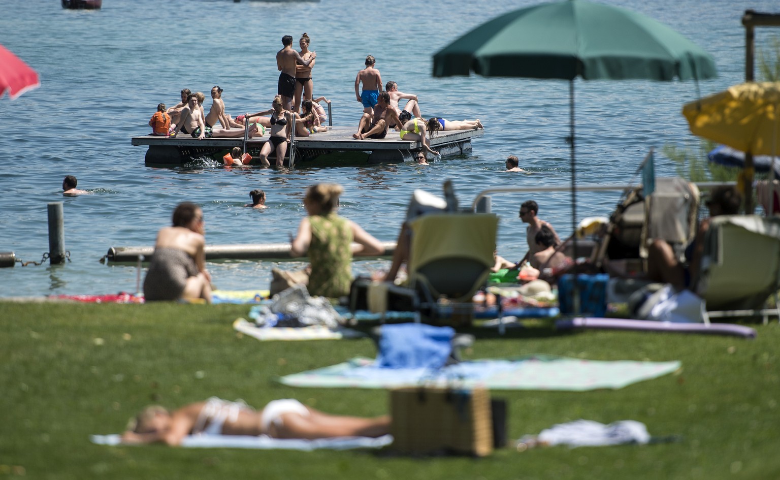 Seit dem 8. Mai ist die Badesaison in der Schweiz eröffnet.