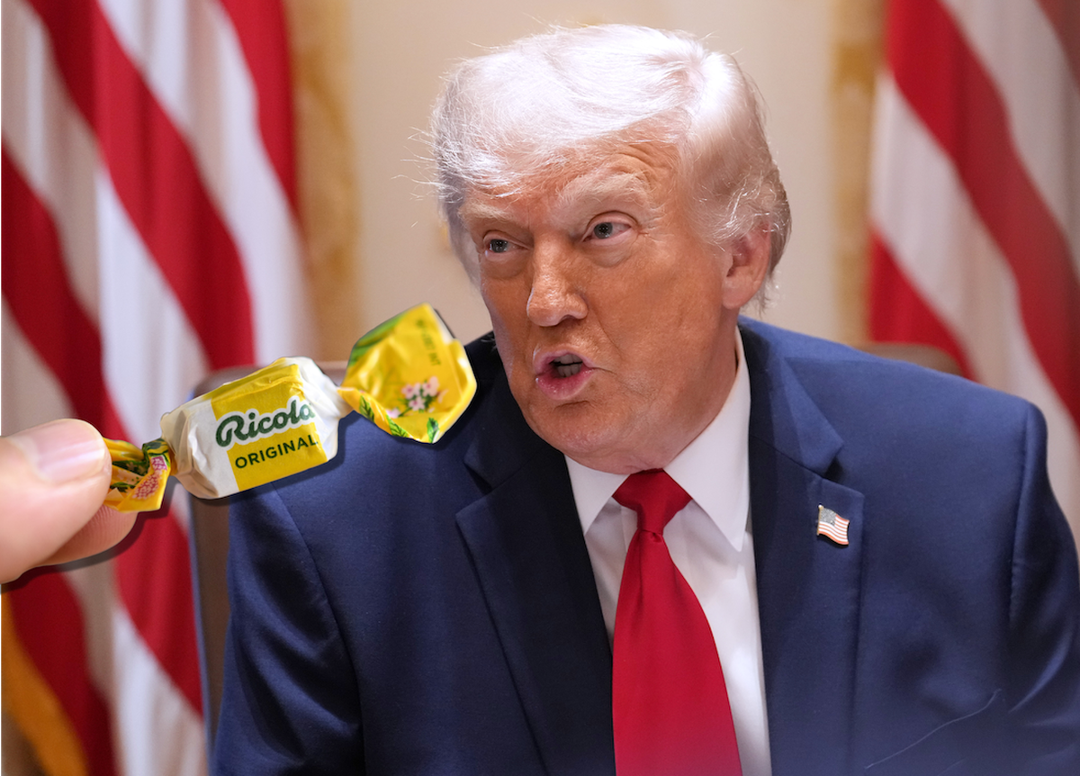 Donald Trump et Ricola
