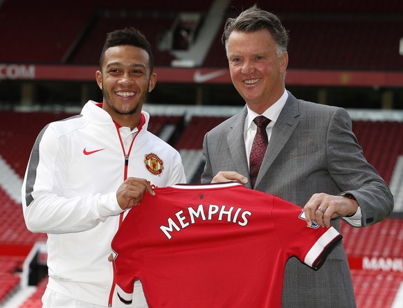 Memphis Depay stösst wie Bastian Schweinsteiger, Matteo Darmian und Morgan Schneiderlin zu Manchester United.