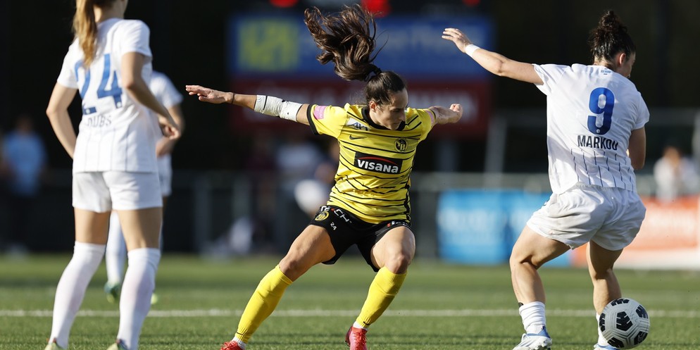 Bei den YB Frauen steht zyklusorientiertes Training im Fokus.