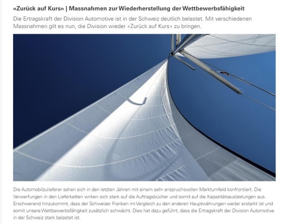 SFS kündigt Arbeitszeitverlängerung an.