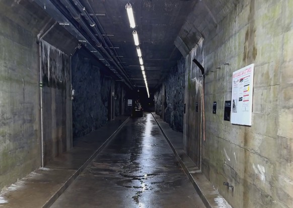 Der Weg ins Innere der Festung.