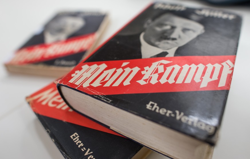 Von Judenhass und Rassenwahn getränktes Pamphlet des Bösen: Adolf Hitlers «Mein Kampf».