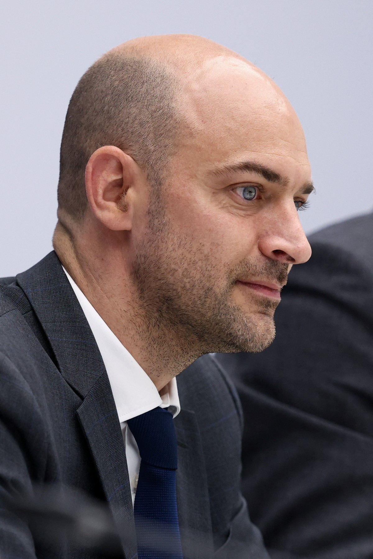 epa12874550 French Foreign Minister Jean-Noel Barrot attends a meeting of France's defence and security council at the Elysee Palace in Paris, France, 08 April 2026. The meeting was held followin ...
