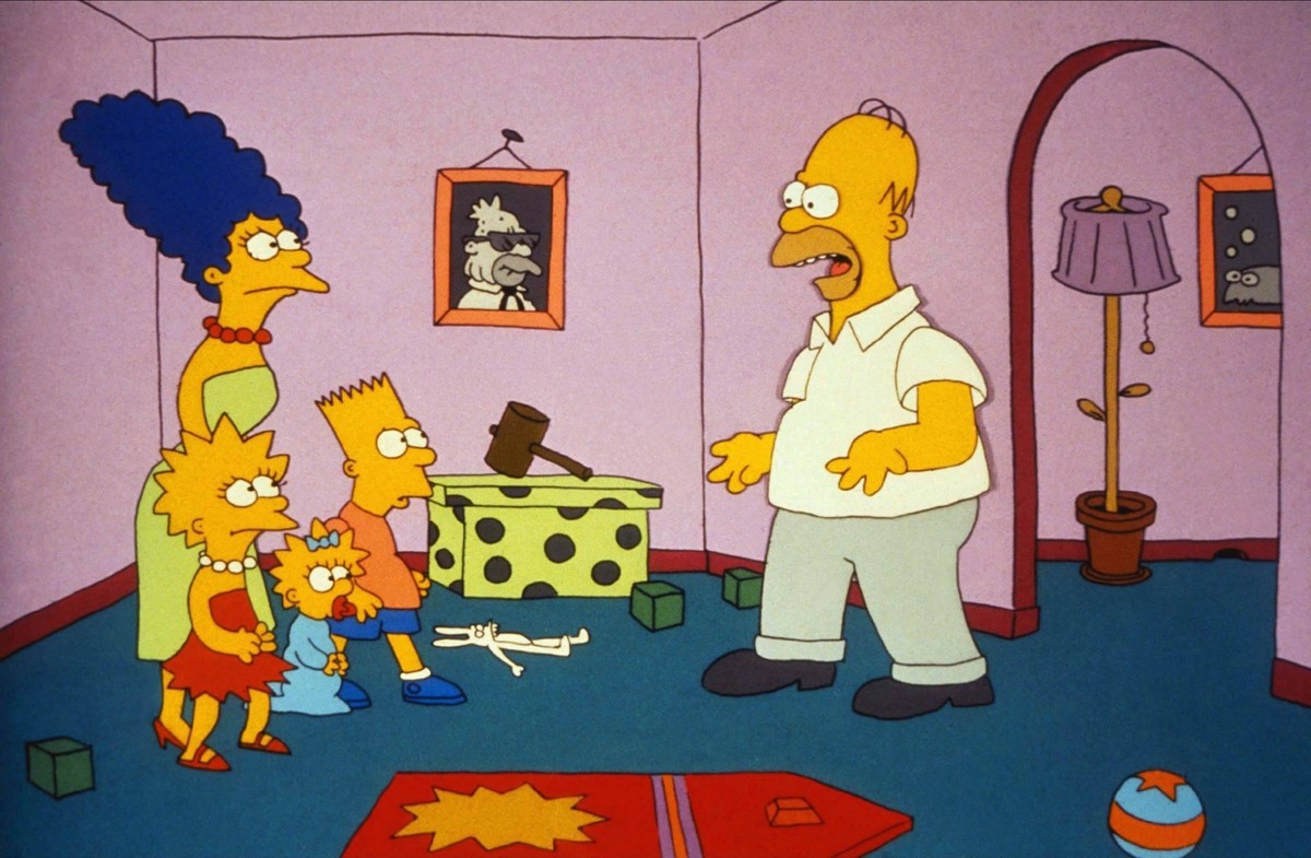 Lisa, Marge, Maggie, Bart &amp; Homer Simpson Television: The Simpsons TV-Serie Usa 1989-, 17 December 1989 PUBLICATIONxINxGERxSUIxAUTxONLY Copyright: MaryxEvansxAFxArchivex20thxCenturyxFoxxTelevision ...