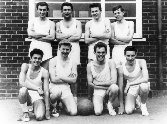 Mick Jagger aged 17, pictured as captain of the school basketball team at Dartford Grammar School, 1960. (Photo by Daily Mirror/Daily Mirror/Mirrorpix via Getty Images)