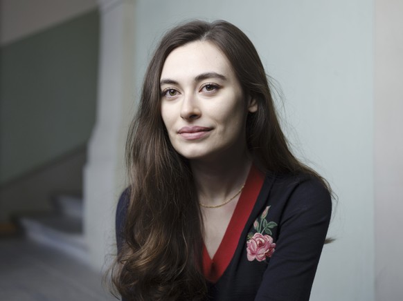 FILE - Sanija Ameti, Co-President In Operation Libero, poses for a portriat on Nov.2, 2021, at Proger in Bern. (Christian Beutler/Keystone via AP, file)
Switzerland Jesus Poster