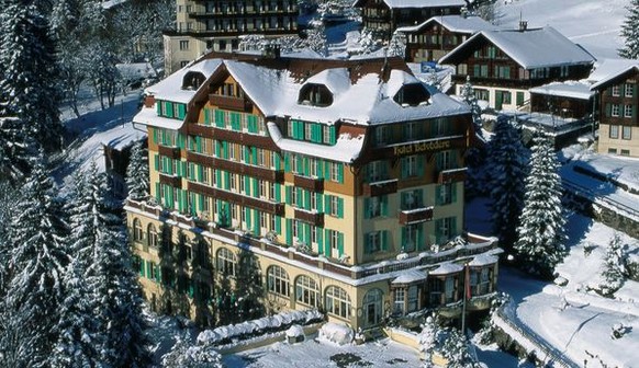 Im Hotel Belvedere logiert jeweils die Schweizer Delegation.