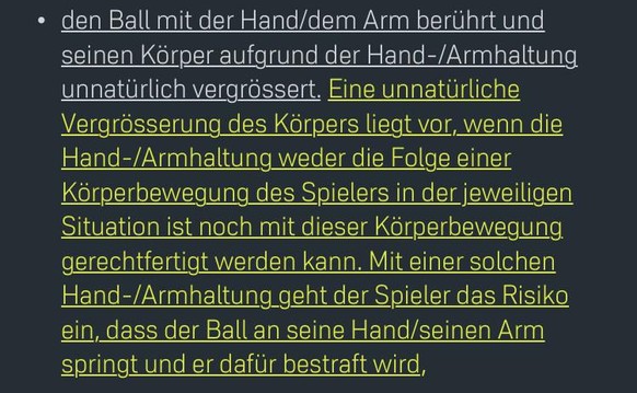 Deutschland weint bittere Tränen und hadert im EM-Final mit dieser Szene\nUm diese Regel geht es hier, die Frage lautet nun: Natürliche Handbewegung Ja? Nein? Ich für meinen Teil bin mir nicht ganz si ...