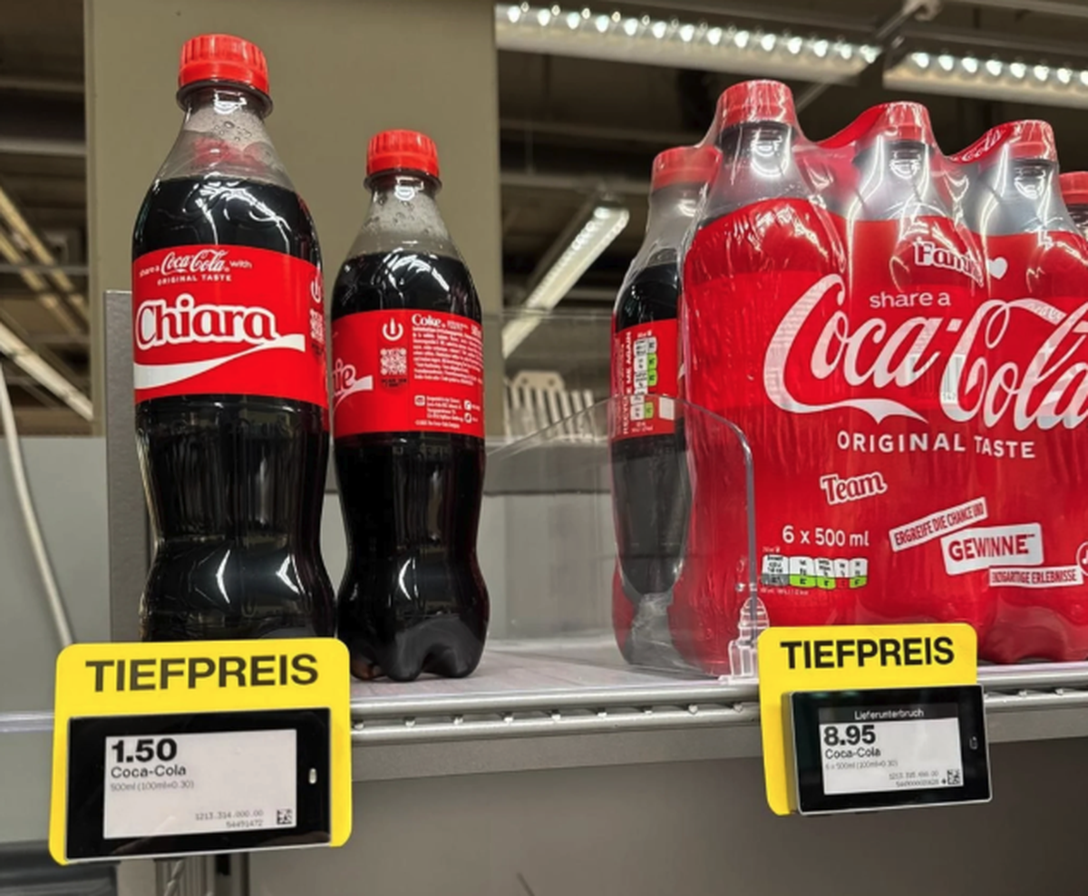 Coca-Cola Migros Filialen