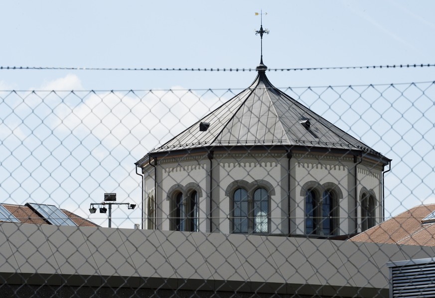 Die Justizvollzugsanstalt (JVA) Lenzburg, aufgenommen am Freitag, 22. August 2014, in Lenzburg. Die Strafanstalt Lenzburg feiert ihr 150-jaehriges Bestehen. (KEYSTONE/Steffen Schmidt)