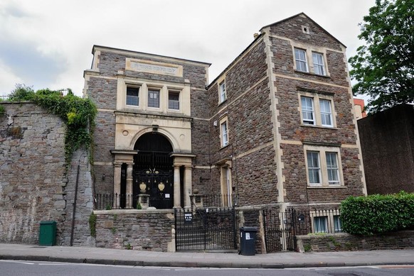 Eine Synagoge in Bristol, England