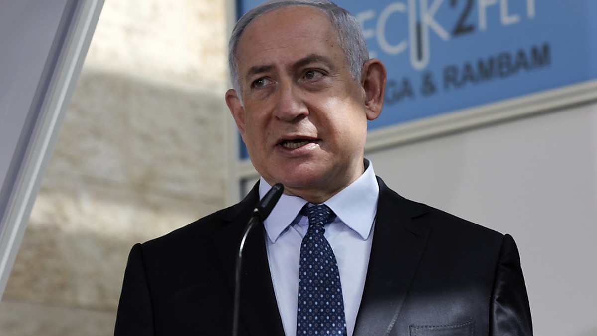 Benjamin Netanjahu, Premierminister von Israel, w