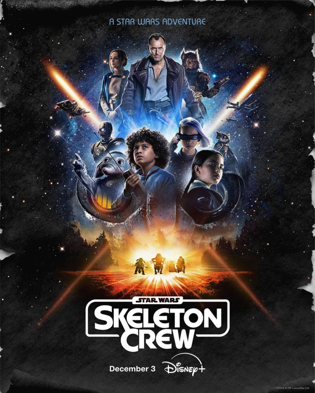 La série Skeleton Crew est décrite comme une sorte de Goonies à la sauce Star Wars,