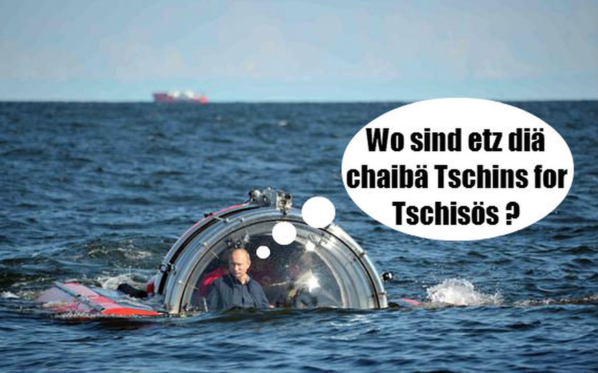 Putin sucht und sucht.