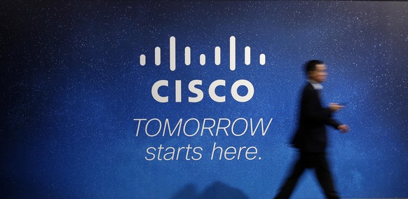Cisco preist sich unter anderem mit diesem nicht ganz bescheidenem Slogan an.
