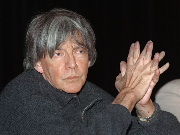 ABD0032_20151110 - ARCHIV - Der franz�sische Philosoph Andre Glucksmann (Archivfoto von 1998). Fotograf: Jens Kalaene/dpa (zu dpa "Philosoph Andr� Glucksmann gestorben" vom 10.11.2015) +++(c ...