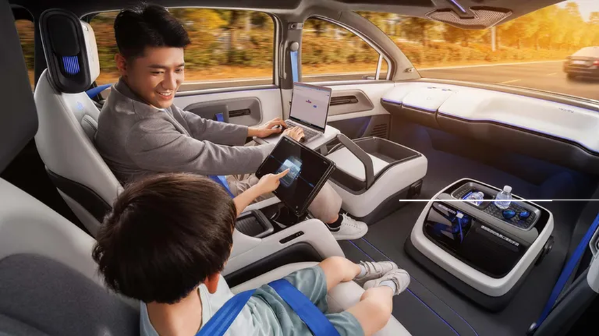 Chinesen präsentieren Auto ohne Lenkrad – es soll 2023 starten