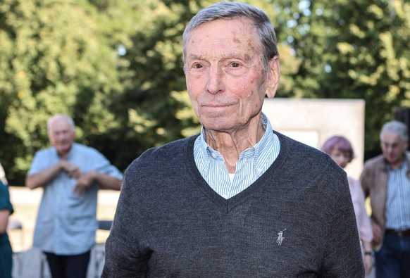 ass hln begrafenis Herman Van Springel Grobbendonk 01/09/2022 Begrafenis Herman Van Springel, veel ex wielrenners aanwezig. Picture by Gianni Barbieux / Photo News Rik Van Looy Grobbendonk Belgium PUB ...