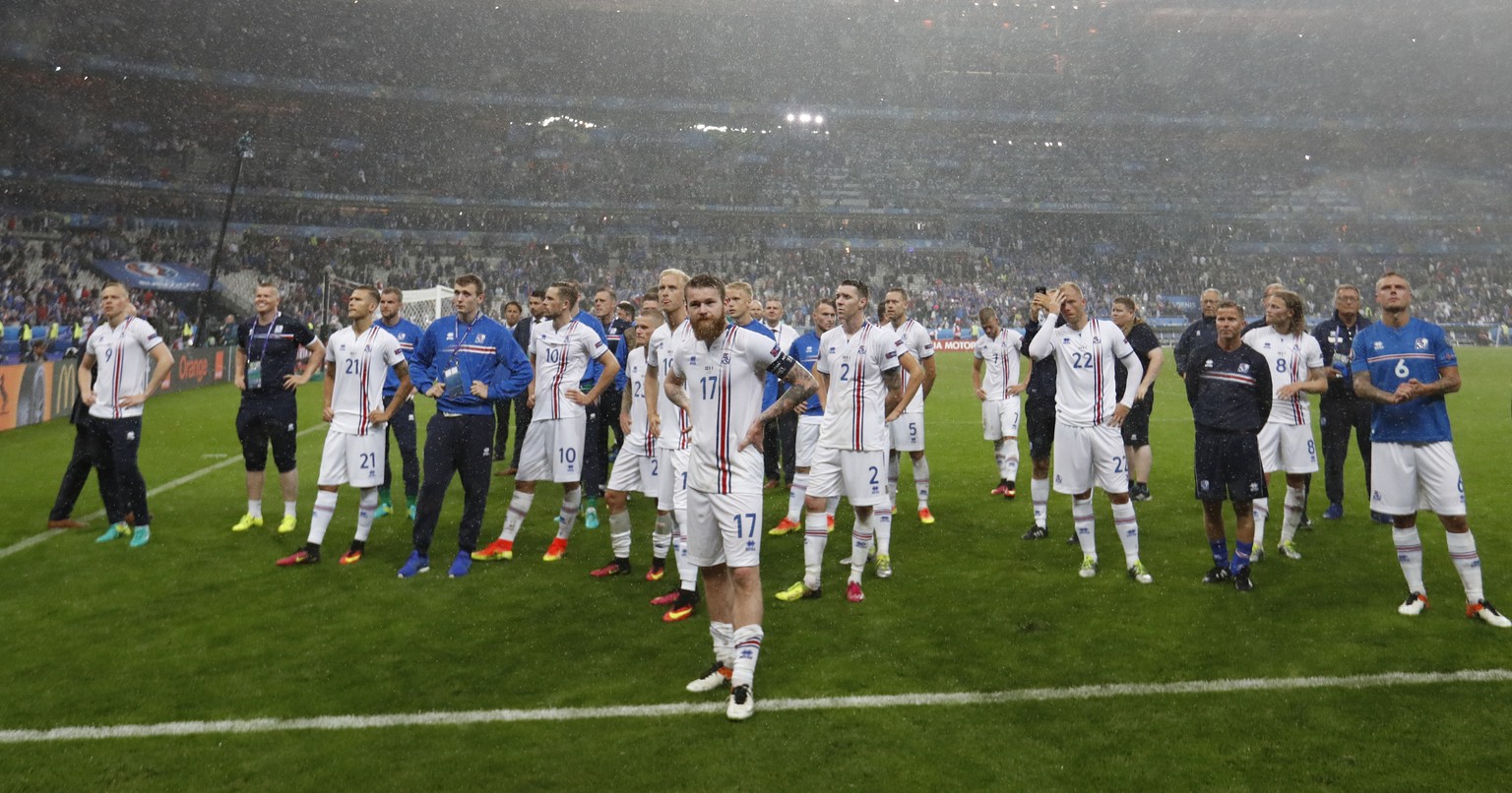 Sie sind zwar im Viertelfinal ausgeschieden, doch an die Kampagne der Isländer wird man sich noch ein Zeitchen erinnern.