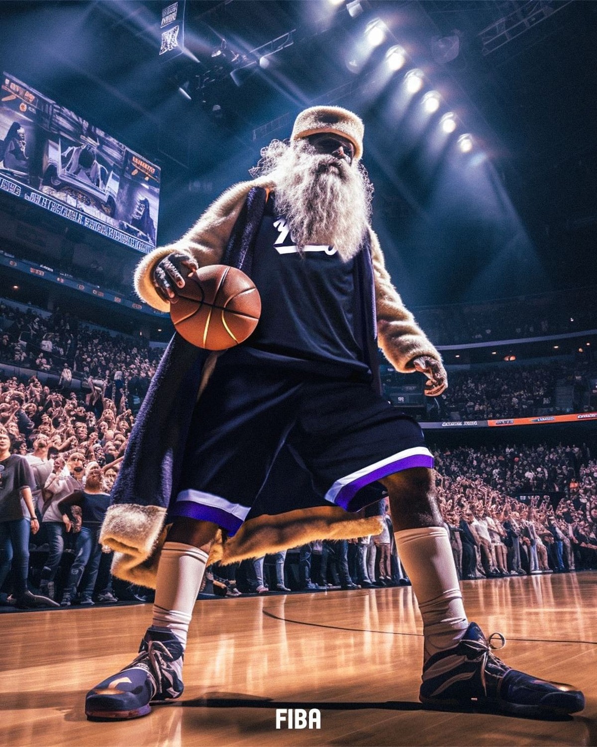 King James? Non, pas vraiment! Voici un autre roi du basket, en l'occurrence celui des Kings de Sacramento.