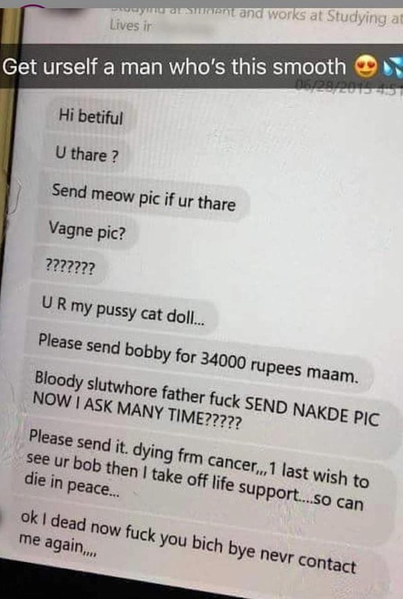 51 Memes rund um die Liebe, die dich bestimmt zum Schmunzeln bringen \nEtwas unglücklicher Flirtversuch.