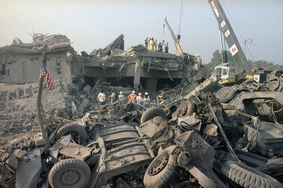 Der Anschlag in Beirut 1983 wurde vermutlich von Iran befohlen.