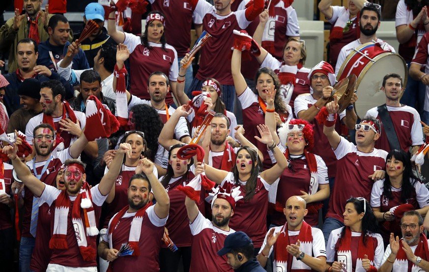 Die katarischen Handballer versetzen ihre Fans ein ums andere Mal in Ekstase.