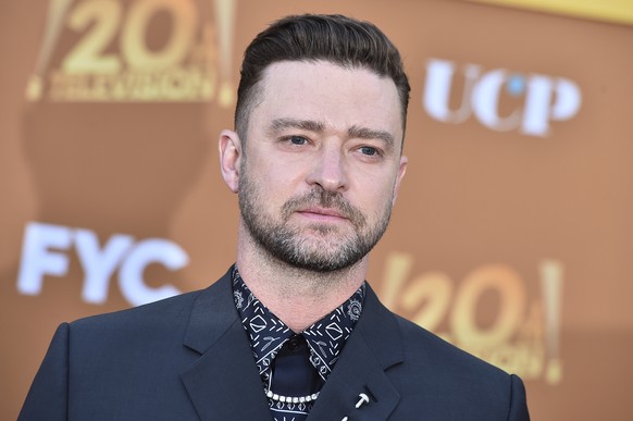 FILE - Justin Timberlake arrives at the Los Angeles premiere of &quot;Candy,&quot; Monday, May 9, 2022, at El Capitan Theatre. Pop star Timberlake?s lawyer said Friday, July 26, 2024, that the singer  ...