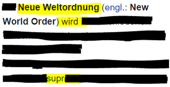 Auf Wikipedia&gt;&gt; versteckte, positive Botschaft.