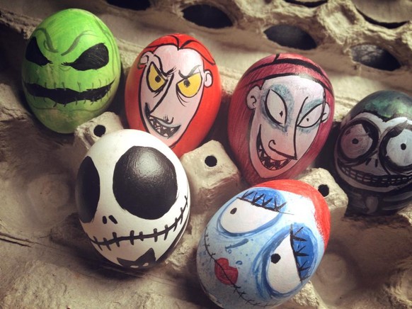 Oster Eiermalen Easter Eggs