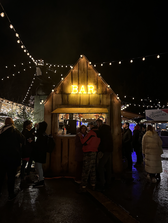 Dutzende Lichterketten in Bern.