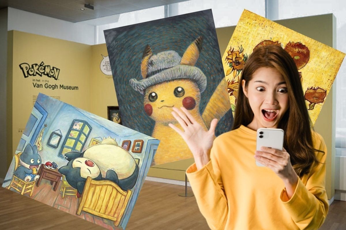 Une expo Pokémon sème la zizanie au musée Van Gogh à Amsterdam.