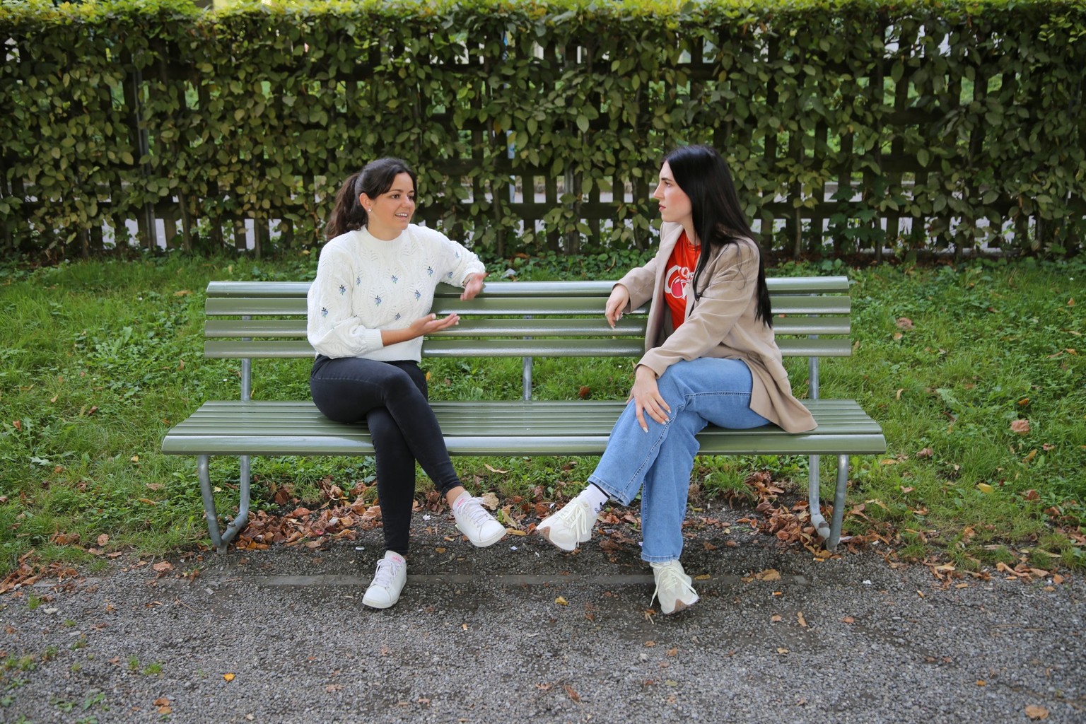 Mitte-Kandidatin Tina Deplazes im Gespräch mit Juliette Baur