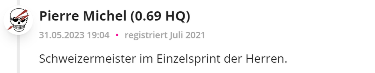 Kommentare zu den Sex-Weltmeisterschaften in Schweden.