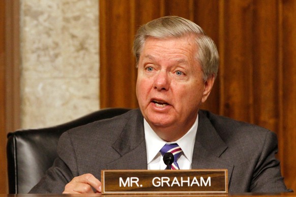 FILE - Sen. Lindsey Graham, R-S.C. speaks on Capitol Hill in Washington,, July 11, 2017, during a hearing of the Senate Armed Services committee. (AP Photo/Jacquelyn Martin, File)
Lindsey Graham