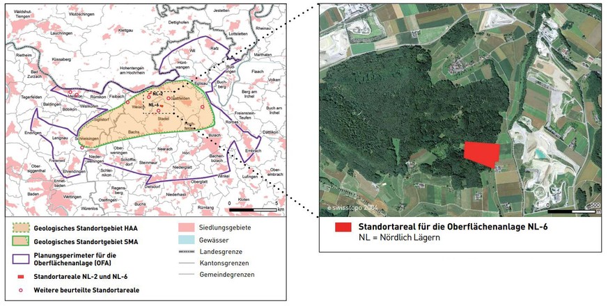 Standortgebiet Nördlich Lägern.